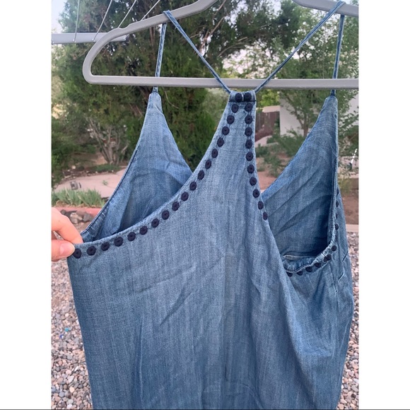 Velvet Heart Denim Dress - Picture 5 of 5